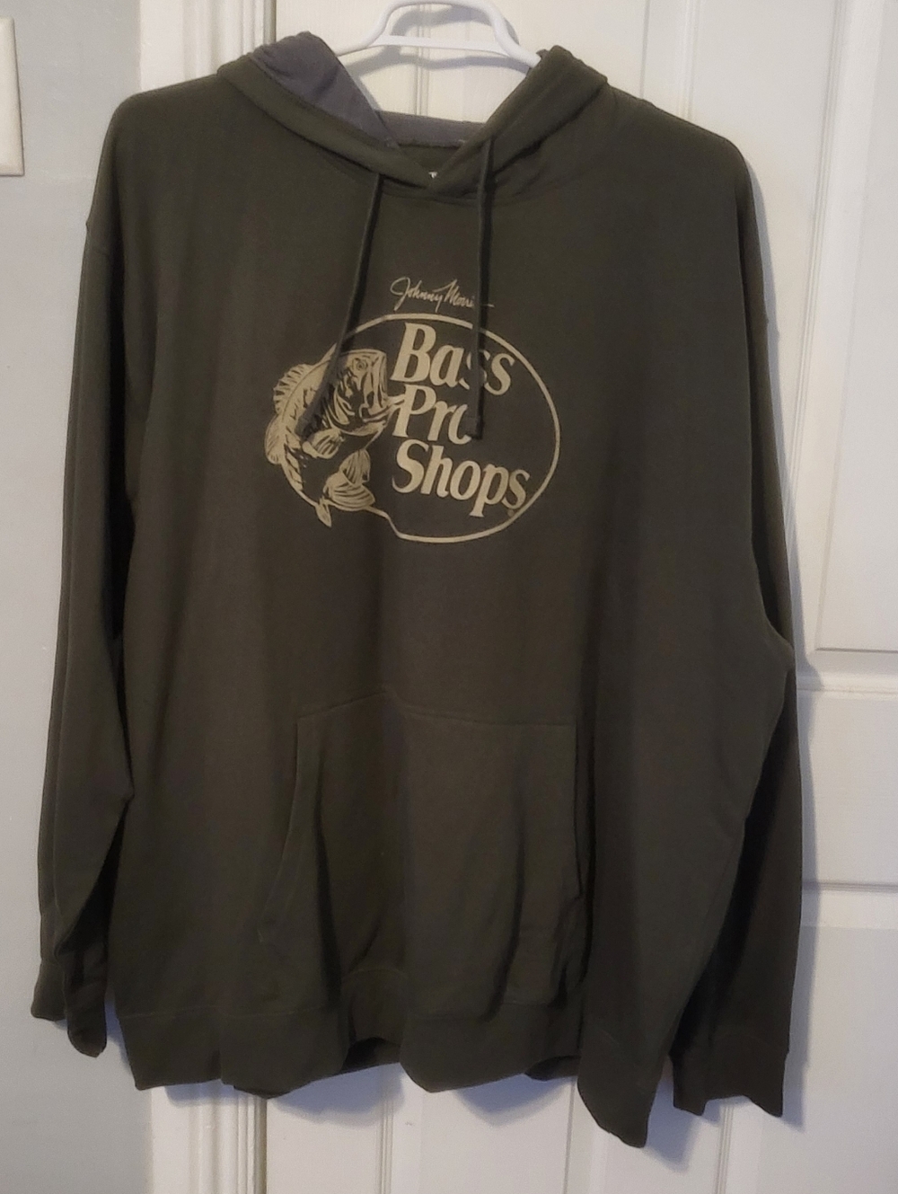 Bass Pro Shops Olive Logo Pullover Hoodie - Men's